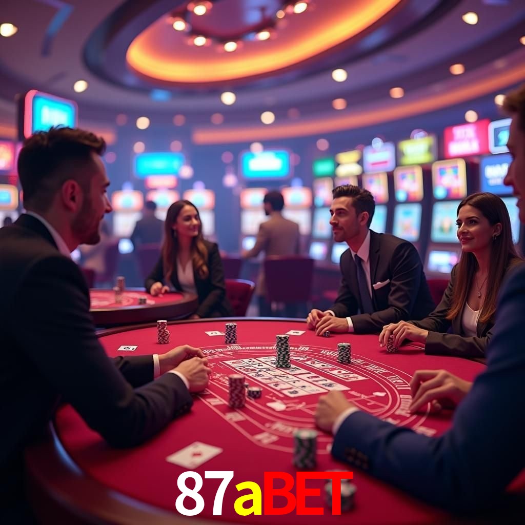 A Experiência Imersiva dos Cassinos Ao Vivo no 87abet